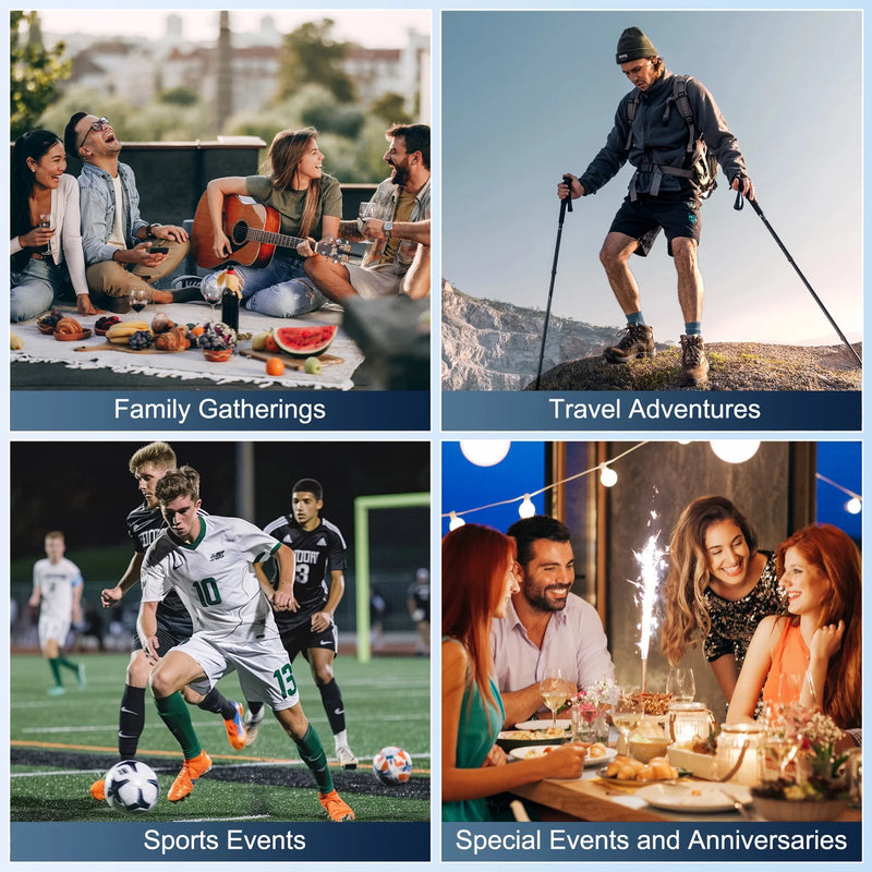 4K Video Camera Camcorder 3.0" IPS Vlogging Camera 48MP Digital Video Camera with 32GB SD Card