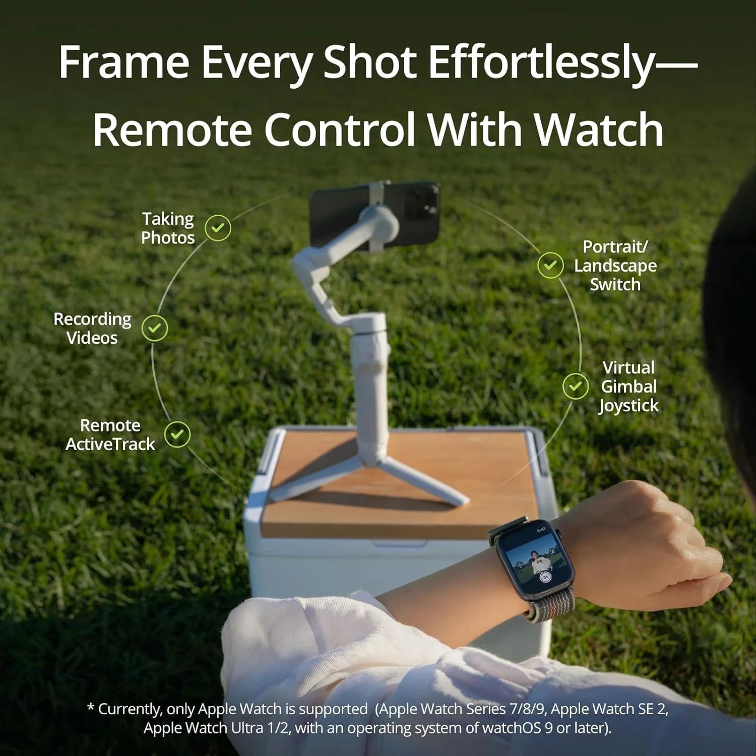 Osmo Mobile 6 Gimbal Stabilizer for Iphone & Android, Object Tracking, Built-In Extension Rod