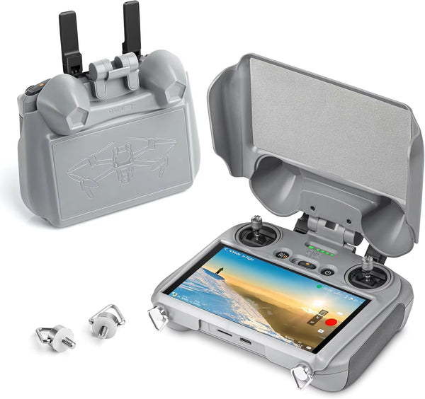 Mini 4 Pro Sun Hood for  RC 2 Controller,3-In-1 Sunshade Joysticks Screen Protector for  Mini 4 Pro/Air 3S Accessories