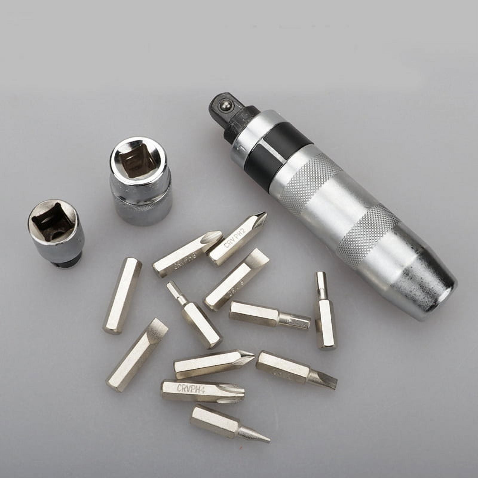 14-Piece Impact Screwdriver Set Impact Screwdriver Set Manual Manual Impact Screwdriver Set Impact Screwdriver