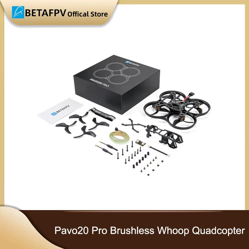 Pavo20 Pro Brushless Whoop Quadcopter 2025 (Without HD Digital VTX & Camera)