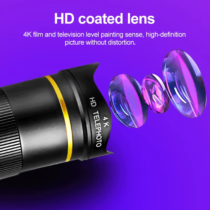 32X Telescope for Phone Mobile Photography Lens Zoom for Cell Camera for Iphone Zoom Mobile Lens Microscope for Phone Lenses