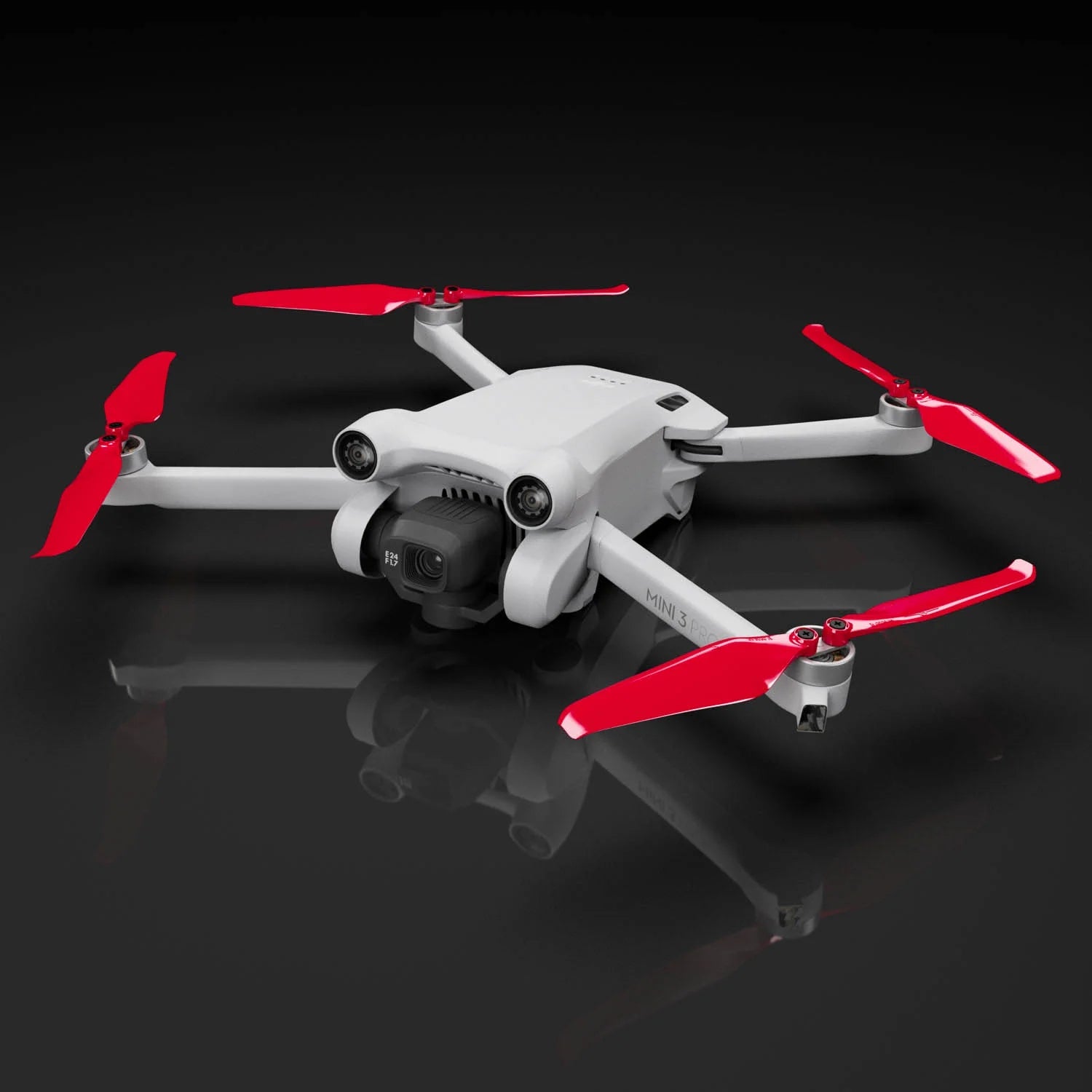 DJI Mini 3 Pro & Mini 4 Pro - Red, 4 Propellers in Set Drone Propellers