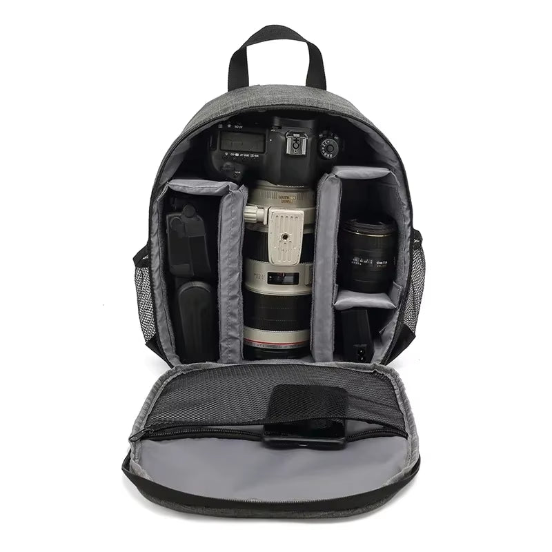 Multi-Functional Digital Camera Backpack Bag for Nikon Sony Waterproof Outdoor Dslr Camera Bag Lens Pouch DSLR Camera Bag
