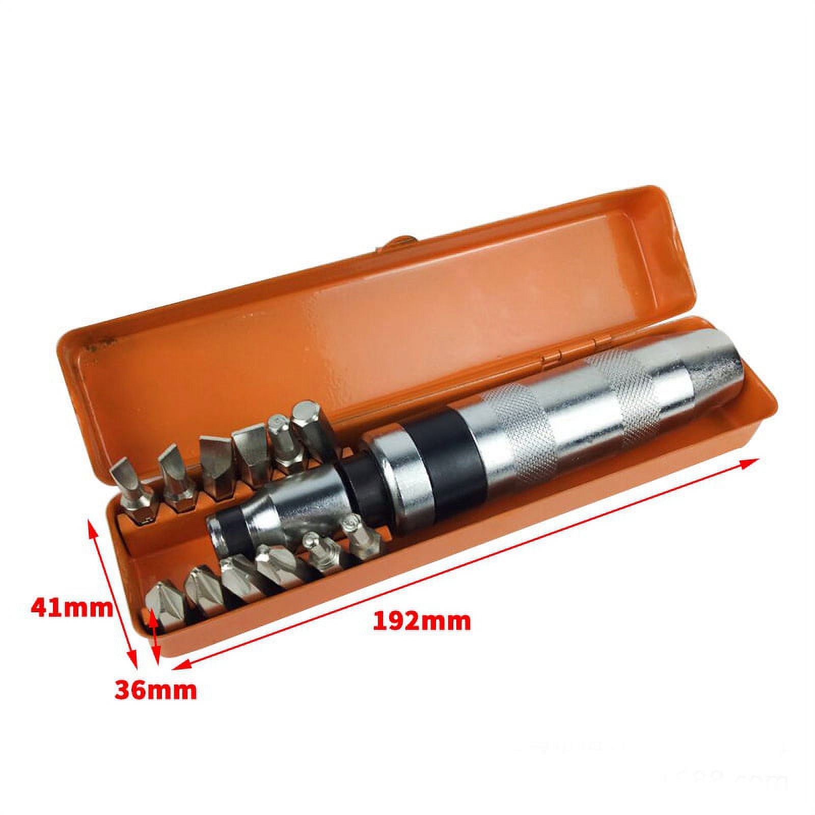 14-Piece Impact Screwdriver Set Impact Screwdriver Set Manual Manual Impact Screwdriver Set Impact Screwdriver