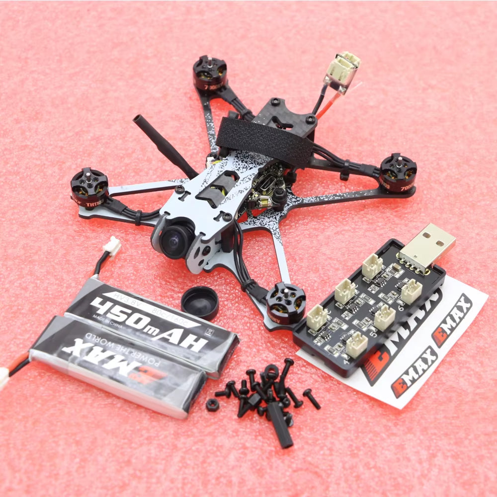 EMAX Tinyhawk II Freestyle 115Mm 2.5 Inch F4 5A ESC FPV Racing RC Drone RTF / BNF Version with Remote Control / Fpv Goggle