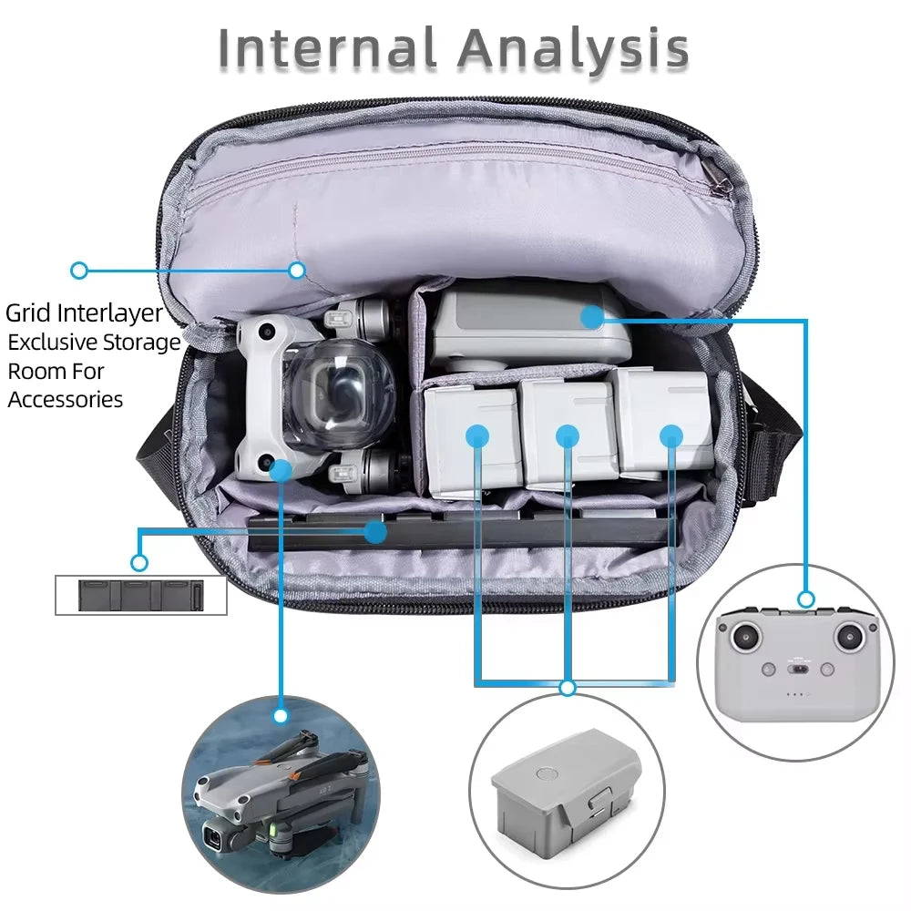Backpack for  Flip / NEO Neoshoulder Bag Storage Travel Handbag for  Air 2S/Mini 5 Pro/Mini 3 Pro Case Drone Accessories