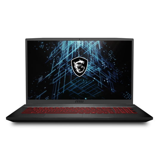 Katana GF76 17.3" FHD Gaming Laptop, I7-11800H 2.3Ghz, NVIDIA Geforce RTX 3050Ti 4GB, 16GB RAM, 512GB SSD, Win 10 Home, Black, 11UD-001US