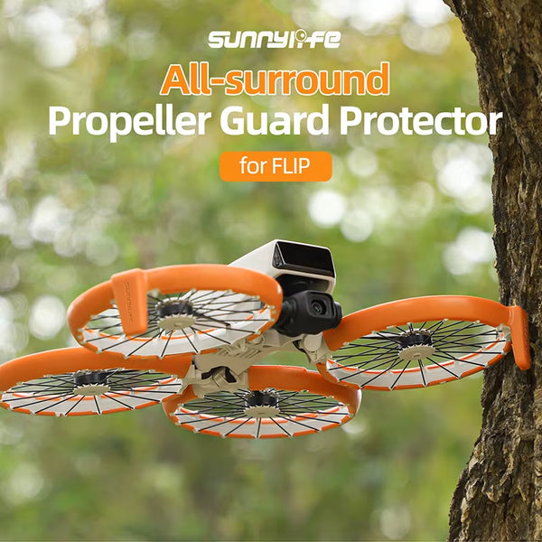 For  Flip Drone Propeller Guard Case Quick Release Arms anti Drop Full Surround Bumper Rings Protector Cover Accessories