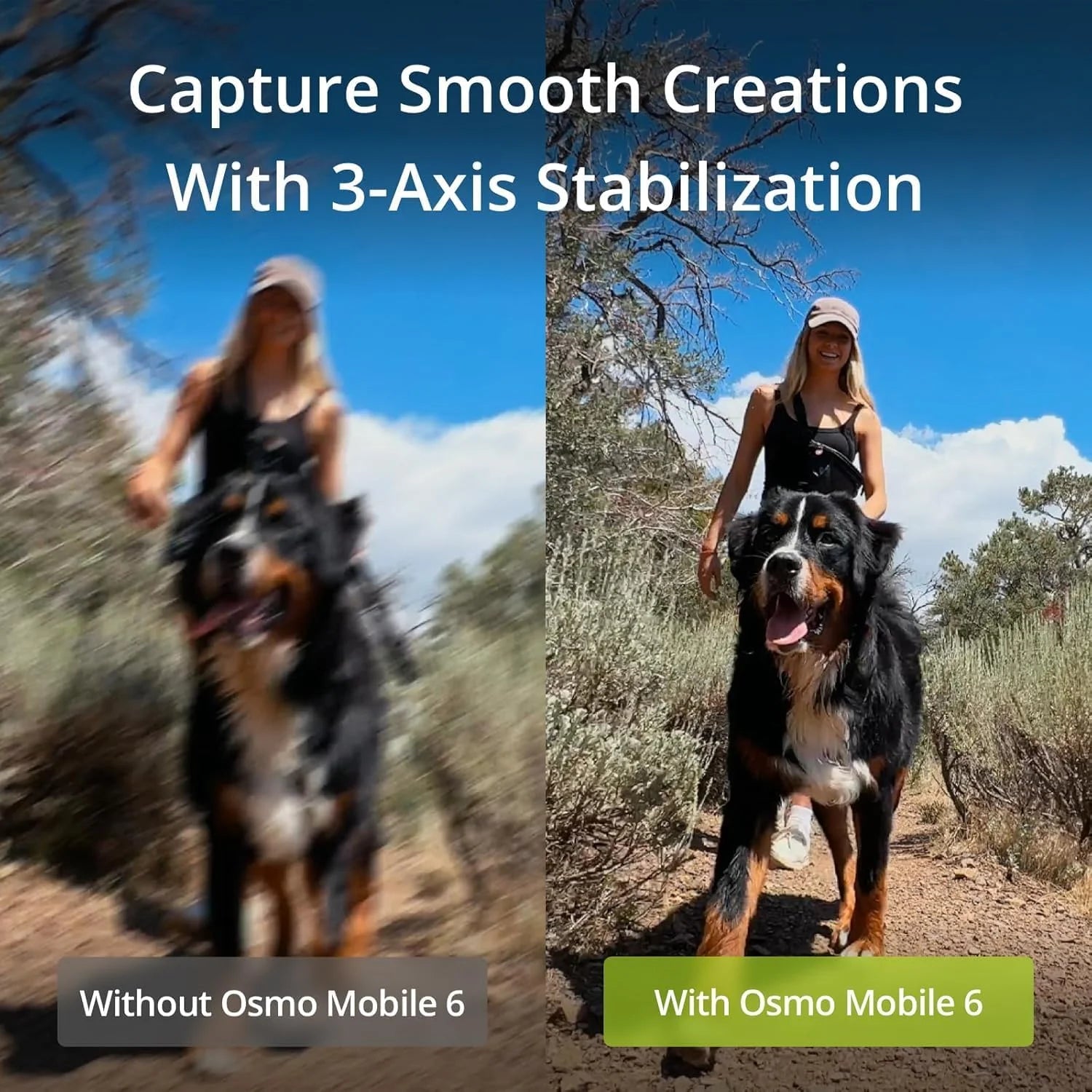 Osmo Mobile 6 Gimbal Stabilizer for Iphone & Android, Object Tracking, Built-In Extension Rod