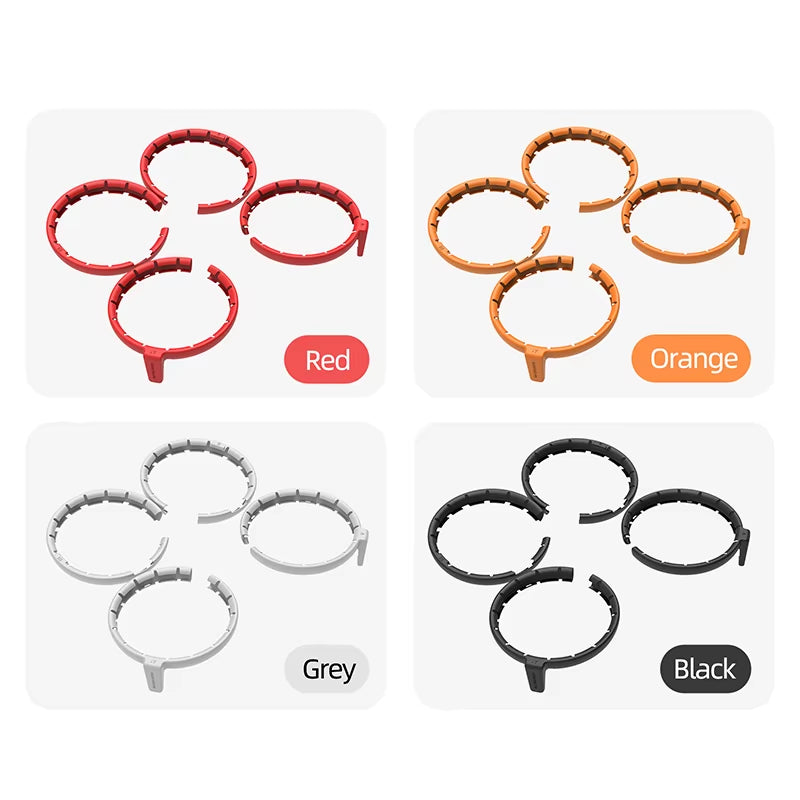 For  Flip Drone Propeller Guard Case Quick Release Arms anti Drop Full Surround Bumper Rings Protector Cover Accessories