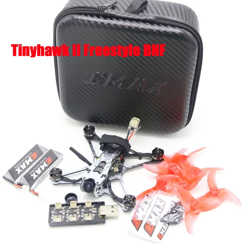 EMAX Tinyhawk II Freestyle 115Mm 2.5 Inch F4 5A ESC FPV Racing RC Drone RTF / BNF Version with Remote Control / Fpv Goggle
