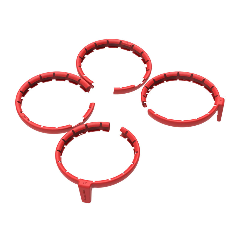 For  Flip Drone Propeller Guard Case Quick Release Arms anti Drop Full Surround Bumper Rings Protector Cover Accessories