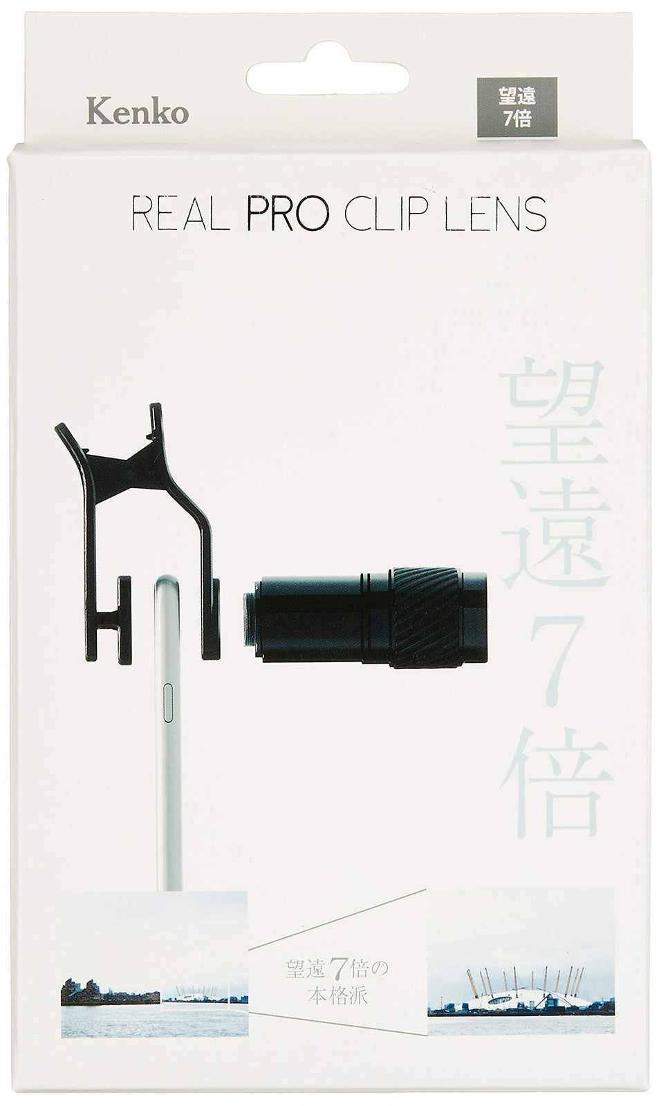 Kenko REAL PRO 7X Telephoto Clip Lens for Iphone Ipad Android Smartphones