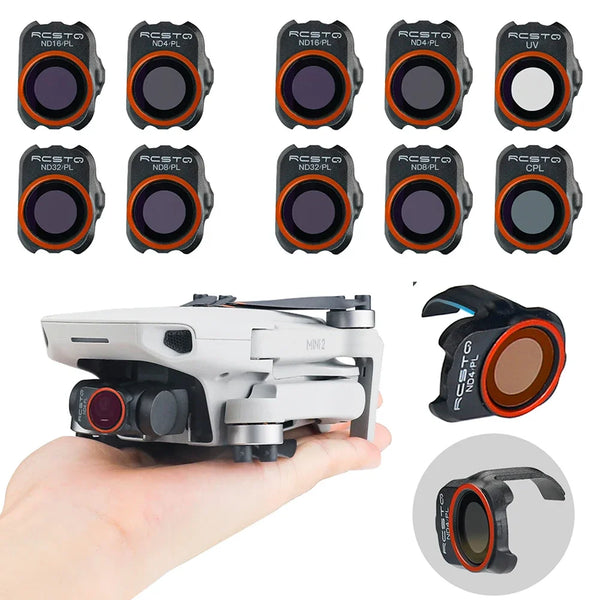 For DJI Mavic Mini 2 Camera Lens Filter Kit Drone Accessories Drone Lens Protector Filter for DJI Mavic Mini 1 2 SE UV/CPL/ND/PL
