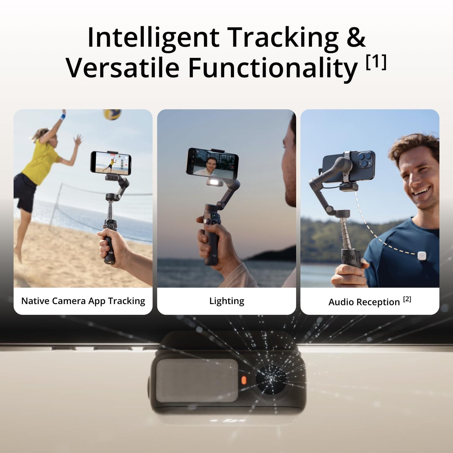 DJI Osmo Mobile 7P Gimbal with Multifunctiona