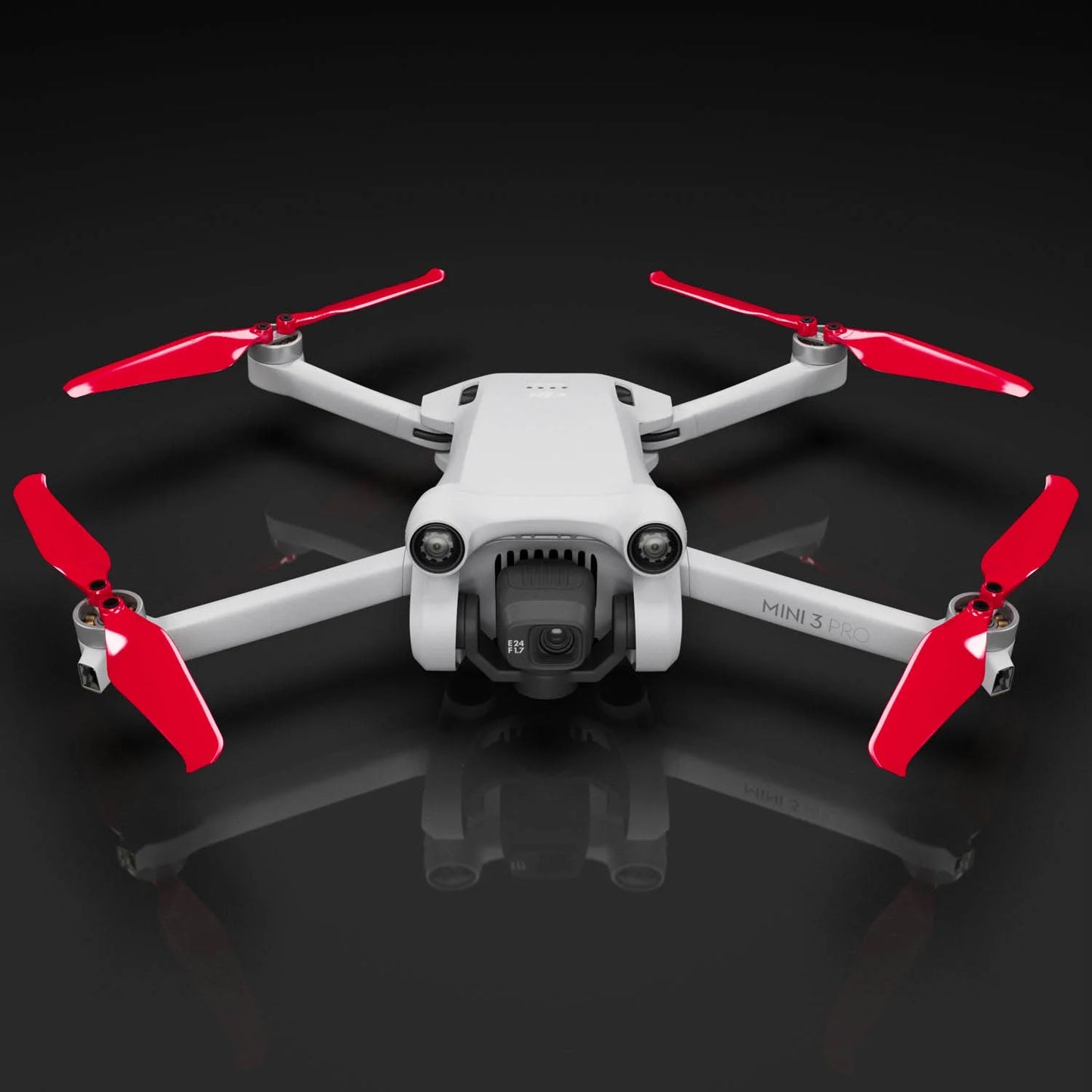 DJI Mini 3 Pro & Mini 4 Pro - Red, 4 Propellers in Set Drone Propellers