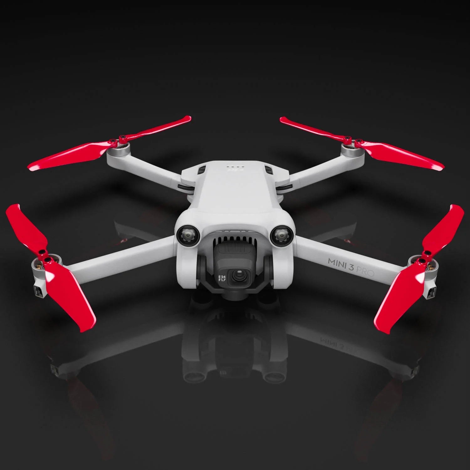 DJI Mini 3 Pro & Mini 4 Pro - Red, 4 Propellers in Set Drone Propellers
